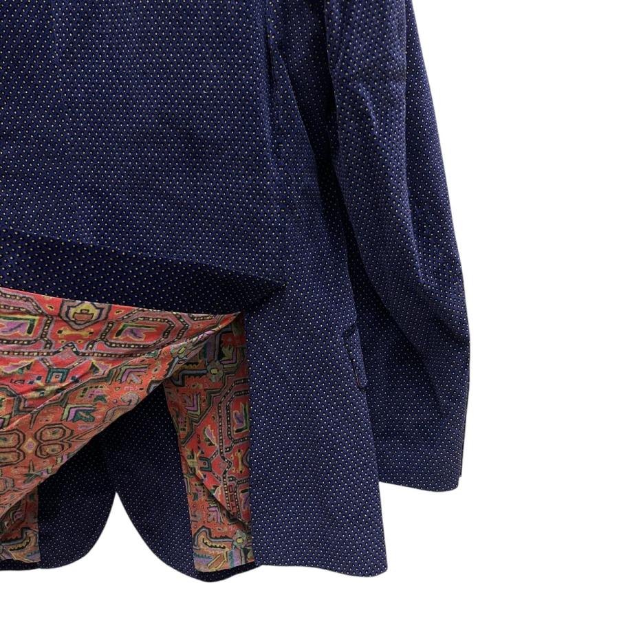 エトロジャケット44 ETRO エトロ ベロアテーラードジャケット パープル サイズ：44