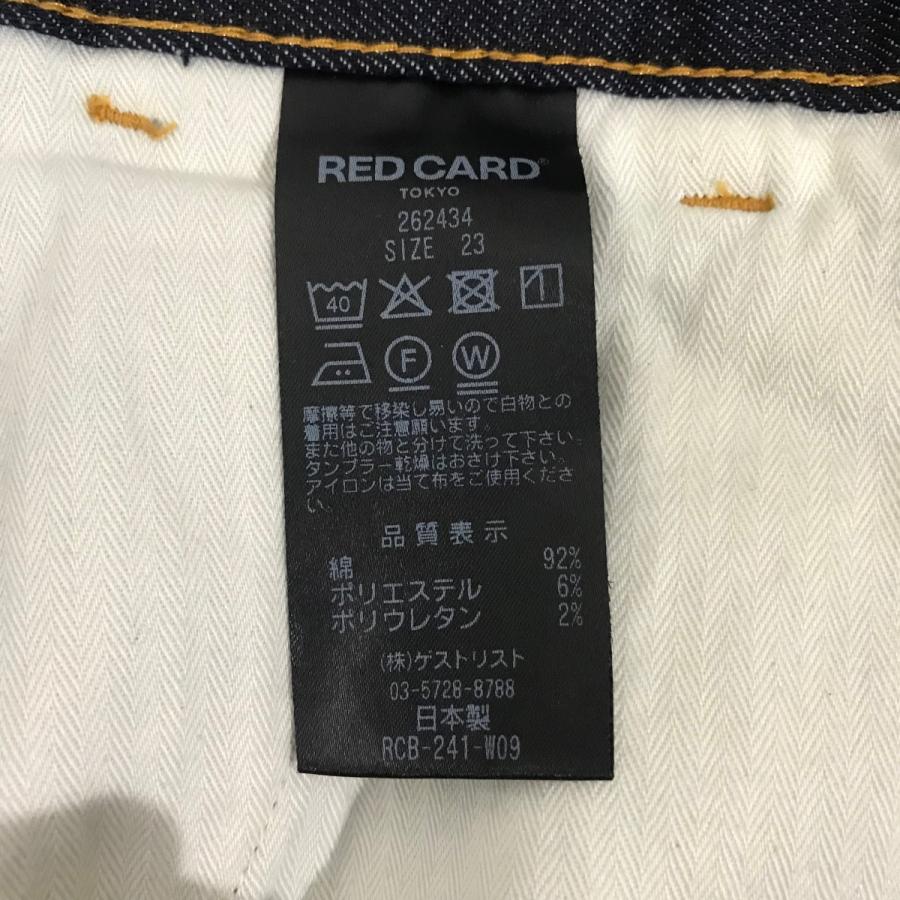 ヒロ② 値下げ】RED CARD 【Tyler】 デニムパンツ 262434 インディゴ サイズ