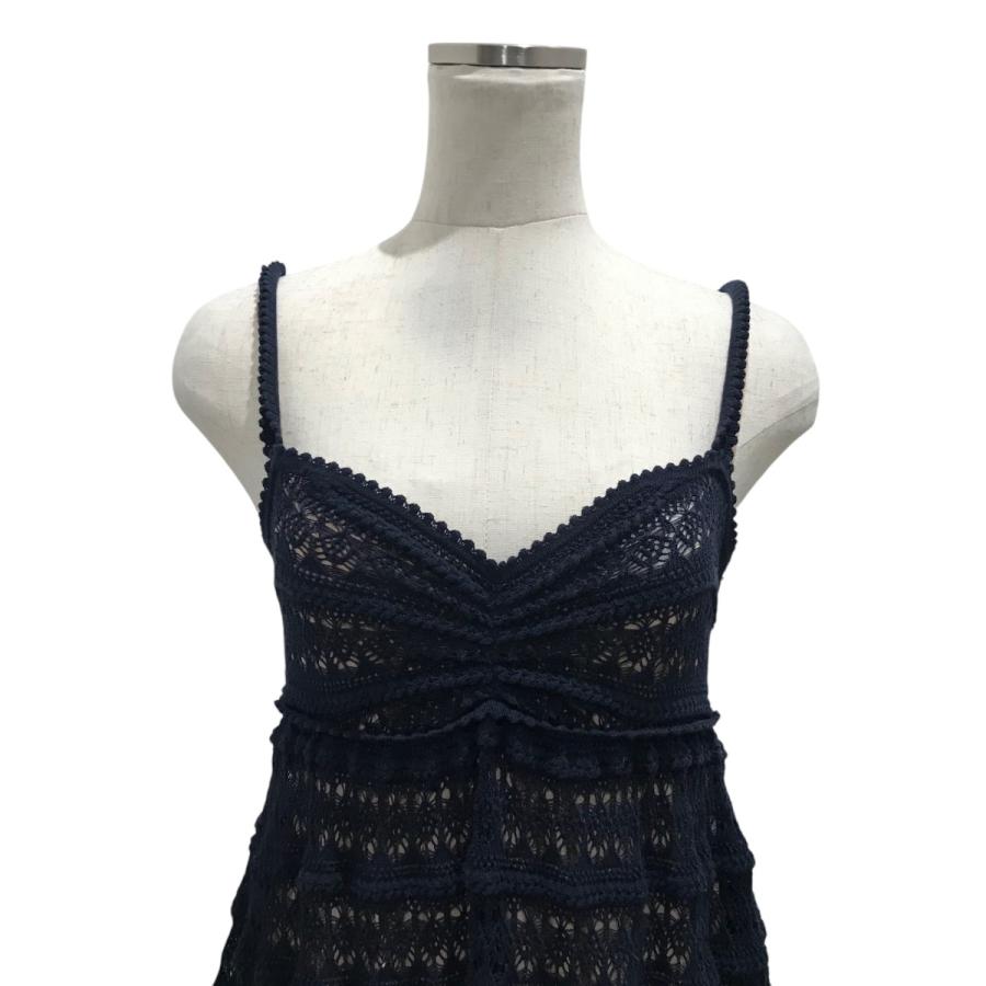 GUCCI グッチ レース ワンピース キャミソール付き 中古・古着通販】GUCCI (グッチ) レースキャミワンピース