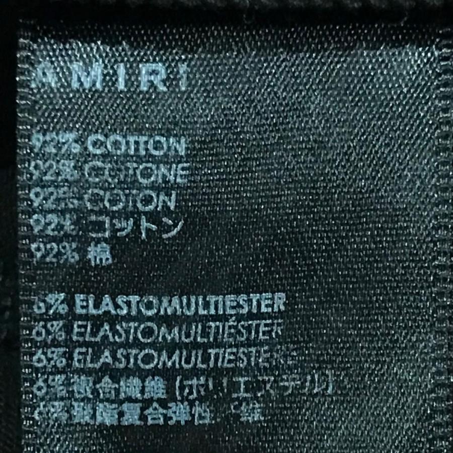 AMIRI（アミリ） 【値下げ】AMIRI ダメージデニムパンツ ブラック