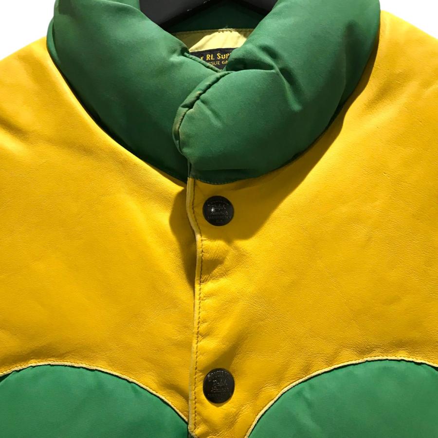 RRL Ralph Lauren（ダブルアールエル） RRL レザーヨーク キルティング