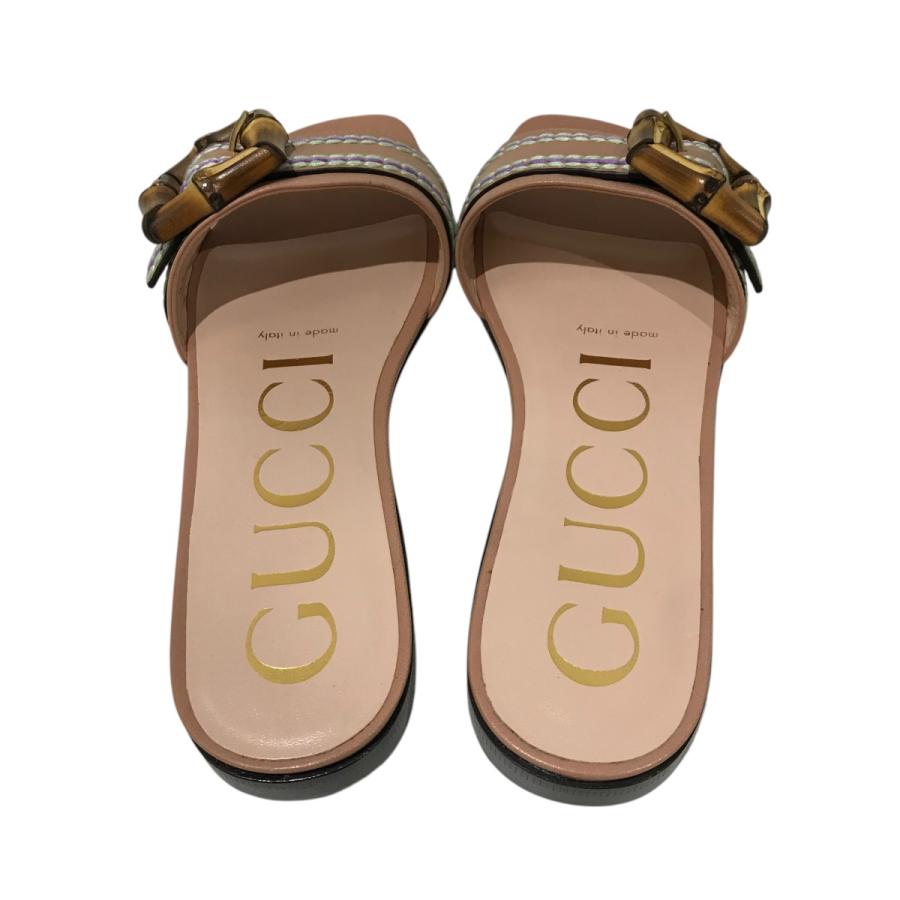 GUCCI（グッチ） 【値下げ】GUCCI バンブーバックルサンダル 723398