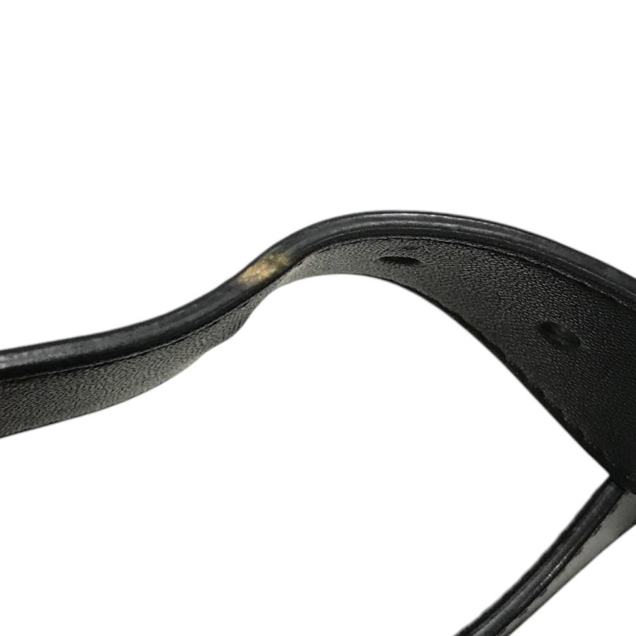 【値下げ】VERSACE レザーキルティングバッグ ブラック (EC)_9