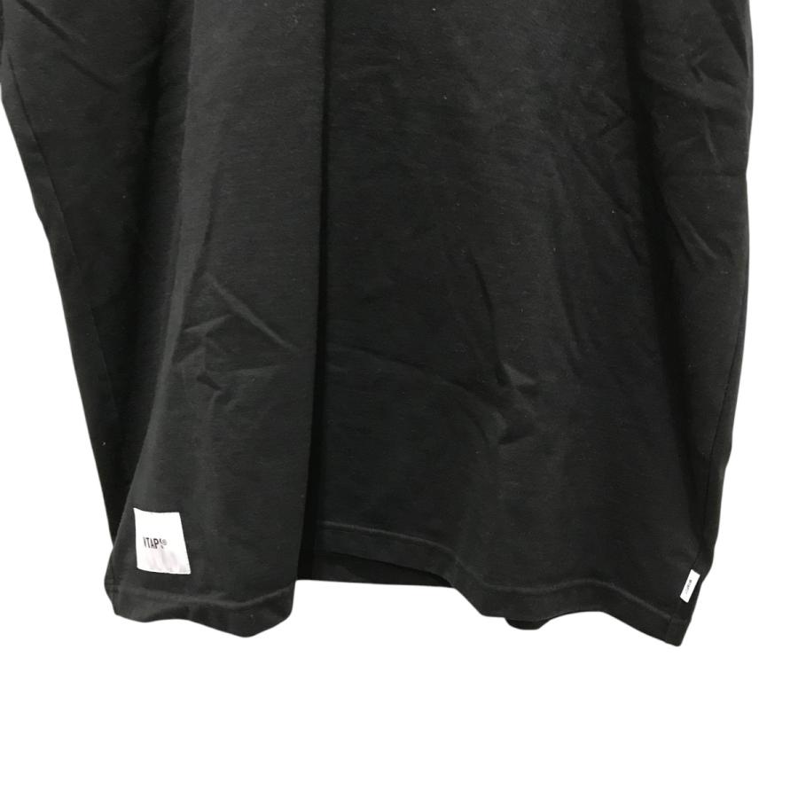 WTAPS ダブルタップス 半袖Tシャツ 231ATDT-CSM31 ブラック サイズ：4 