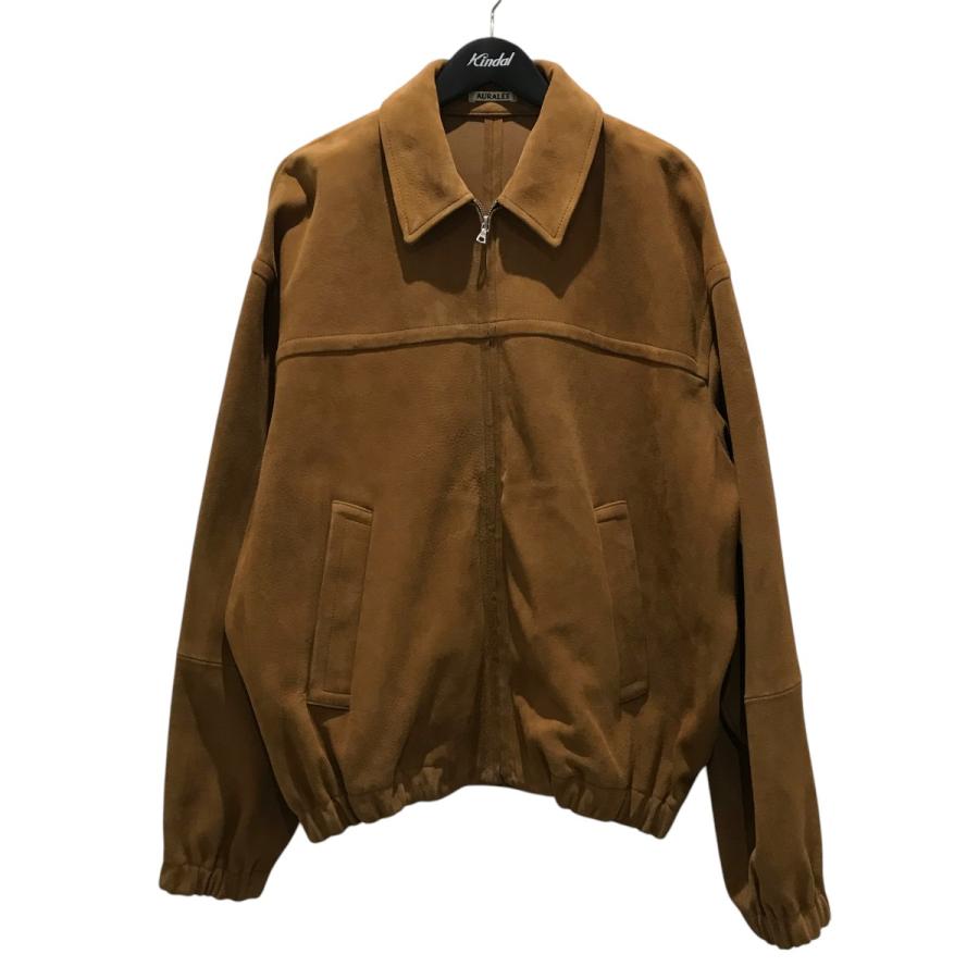 AURALEE（オーラリー） 【値下げ】AURALEE 25SS 【 LAMB SUEDE ZIP 