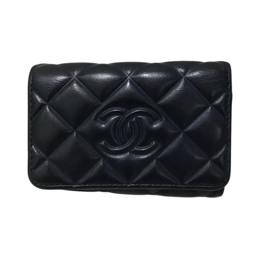 CHANEL（シャネル） 【ダイヤモンドココ】 キーケース ネイビー