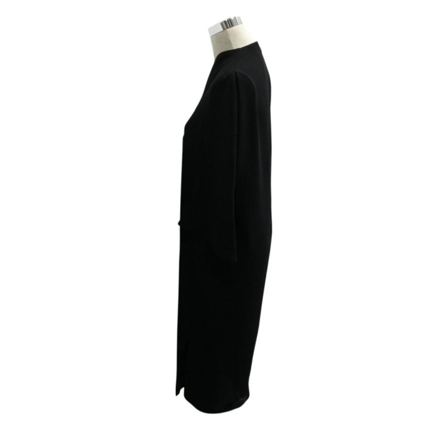 値下げ】mame kurogouchi 【Acetate Polyester V-Neck Dress】 Vネック