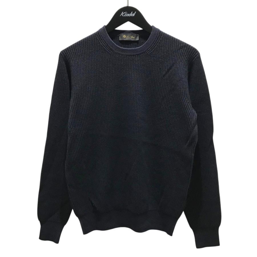 Loro Piana（ロロピアーナ） カシミヤニット MAC4186 ネイビー サイズ