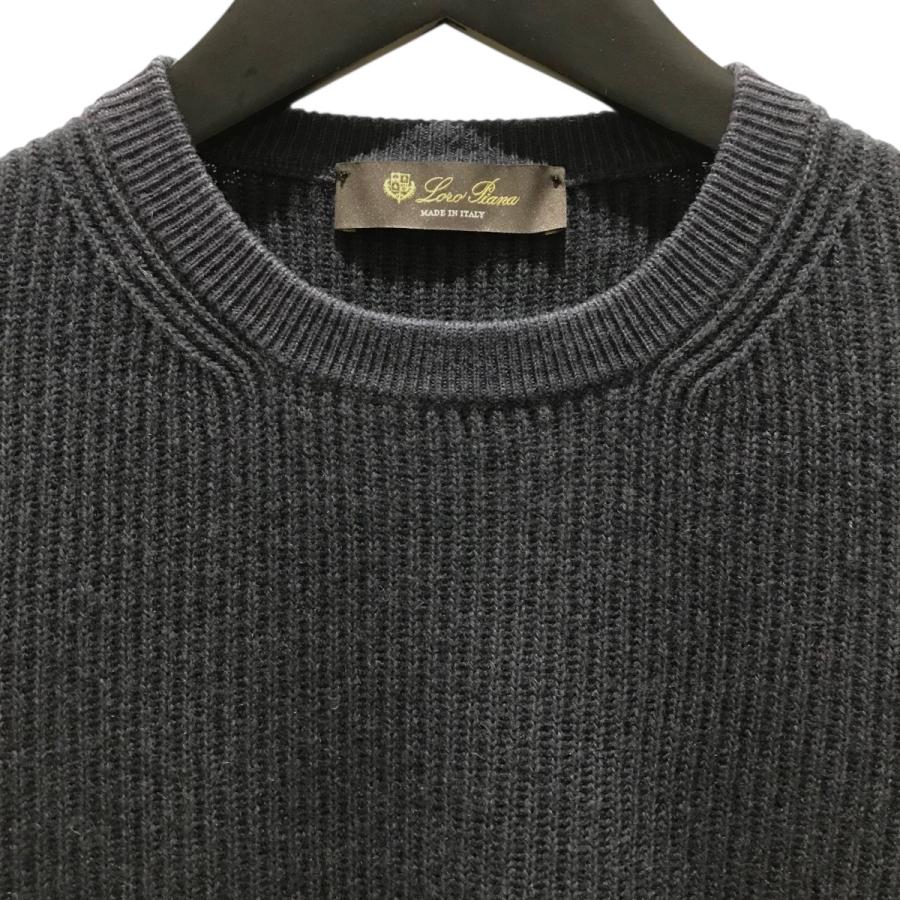 Loro Piana（ロロピアーナ） カシミヤニット MAC4186 ネイビー サイズ