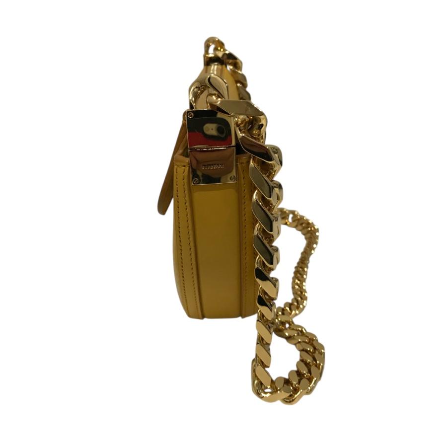 専用バーバリー チェーン ショルダーバッグ イエロー 【公式通販】