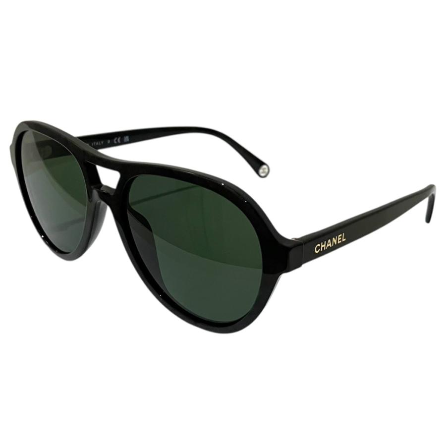 シャネル  5552-U パイロット シェイプサングラス レディース 57□17 145 CHANEL - シャネル 5552-U パイロット シェイプサングラス レディース