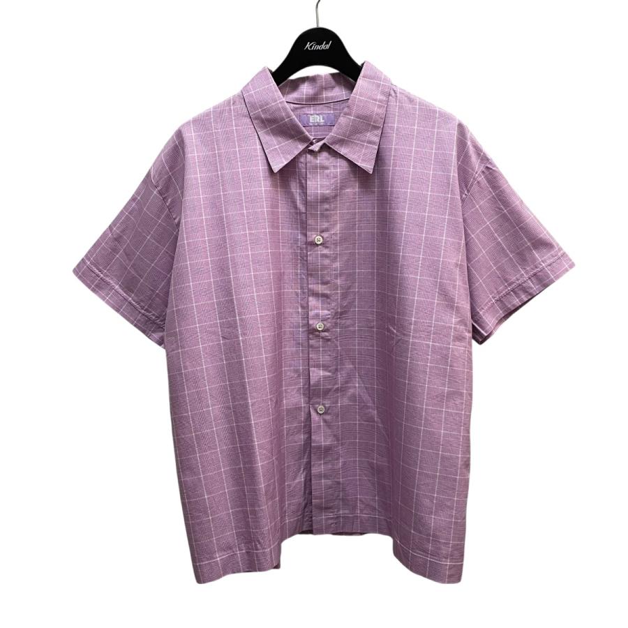 ERL チェックシャツ ピンク サイズ：L (明石店) : カインドオルYahoo