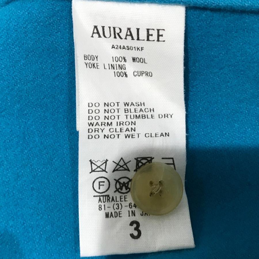 AURALEE オーラリー 24AW 【BRUSHED SUPER FINE WOOL FLANNEL