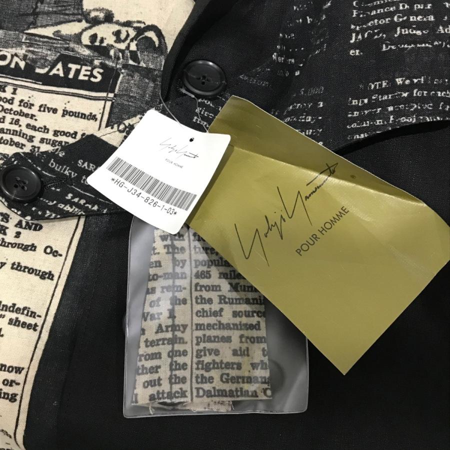 Yohji Yamamoto pour homme ウール テーラードジャケット Yohji Yamamoto ヨウジヤマモト POUR HOMME プールオム 80s 丸