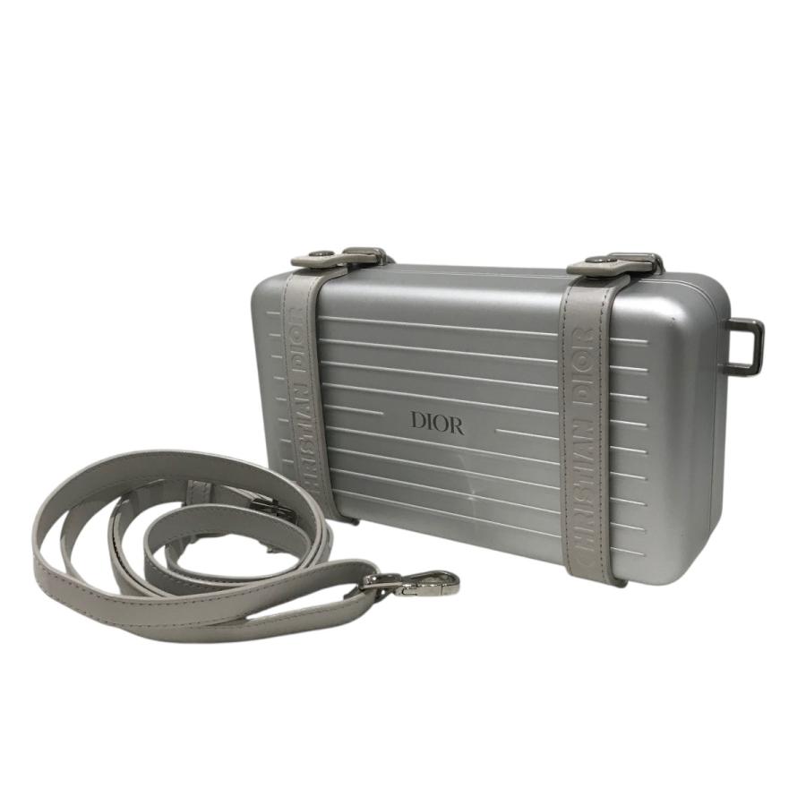 Dior × RIMOWA パーソナルクラッチバッグ ショルダーバッグ シルバー