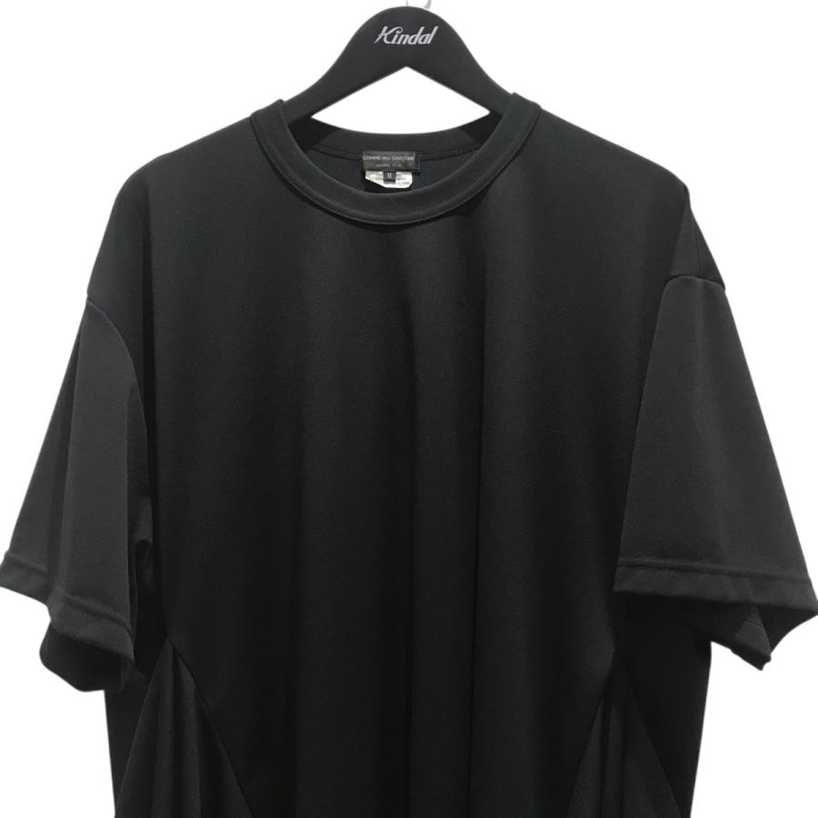 新品未使用　25ss ラグラン切替エステルtシャツ　コムデギャルソンオムプリュス COMME des GARCONS HOMME PLUS コムデギャルソンオムプリュス