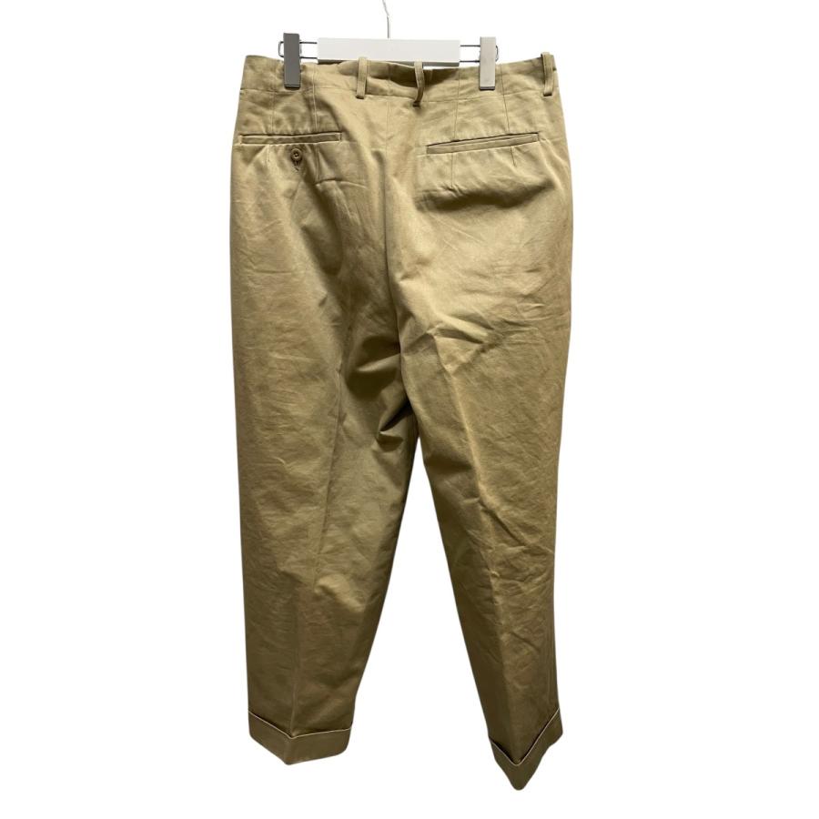 ☆新品未使用☆SCYE BASICS セルビッジチノ 2タック サイズ40 値下げ】SCYEBASICS テーパードパンツ 2タック チノパン 5119-81516