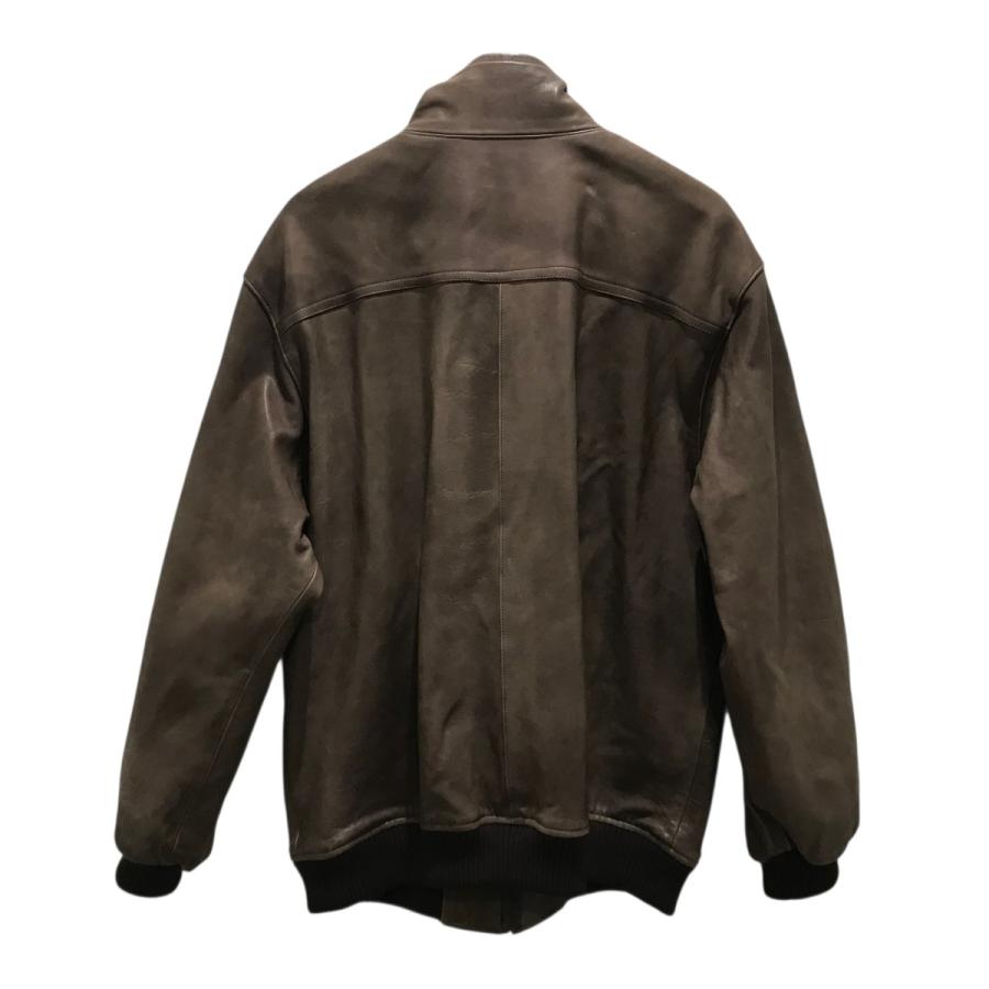 AURALEE オーラリー 【HEAVY LAMB LEATHER ZIP BLOUSON】 レザー