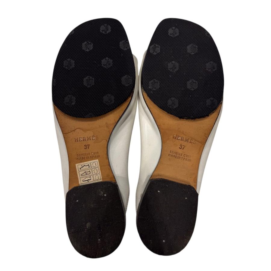 HERMES（エルメス） 【値下げ】HERMES サンダル ホワイト サイズ：37