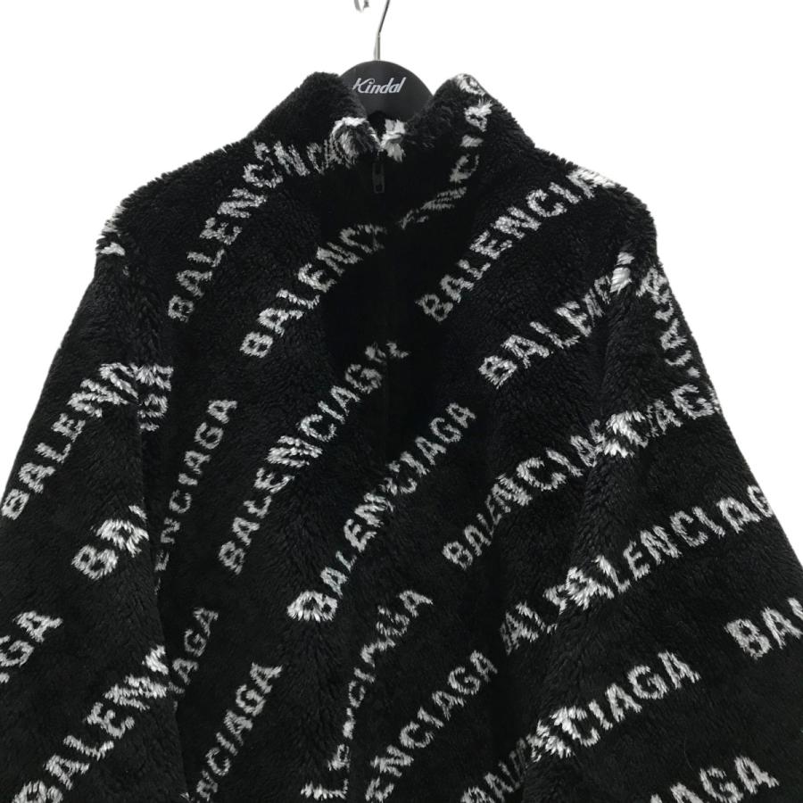 BALENCIAGA（バレンシアガ） ロゴ フリース ボア ジャケット 595049