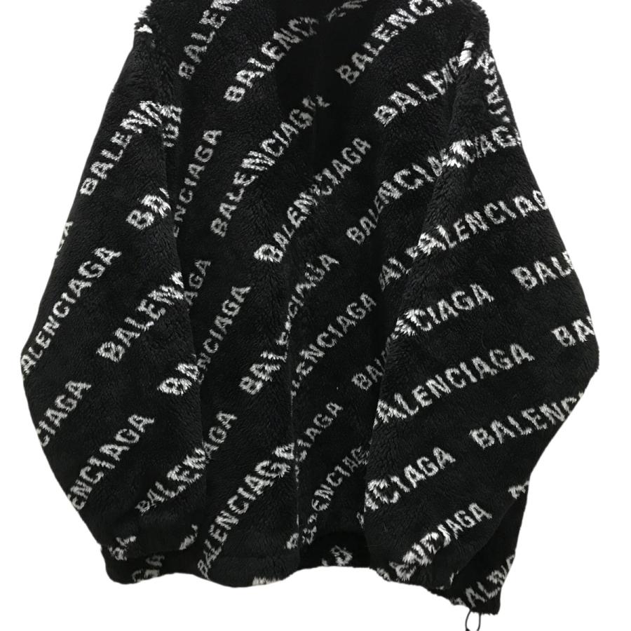 BALENCIAGA（バレンシアガ） ロゴ フリース ボア ジャケット 595049