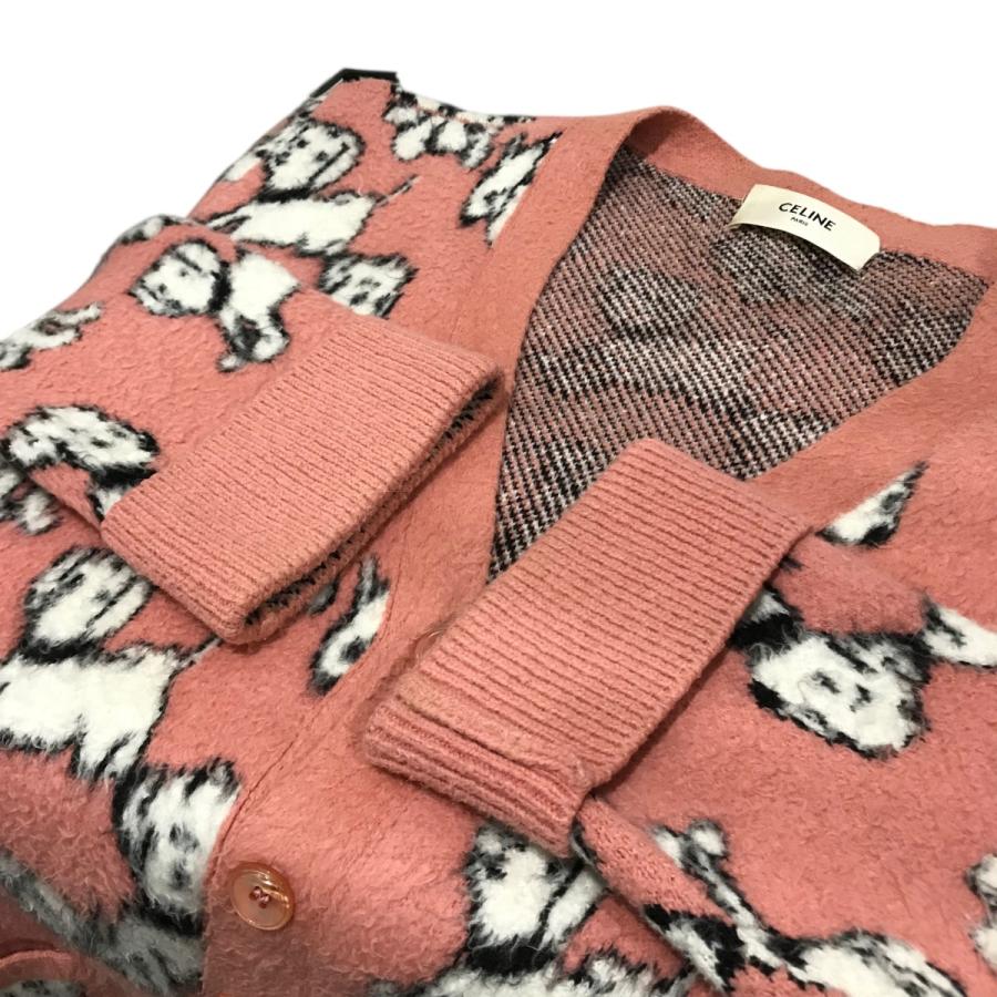 CELINE セリーヌ ニット カーディガン 2A94W531Q S ピンク CELINE（セリーヌ） カーディガン 2A94W531Q ピンク サイズ：M