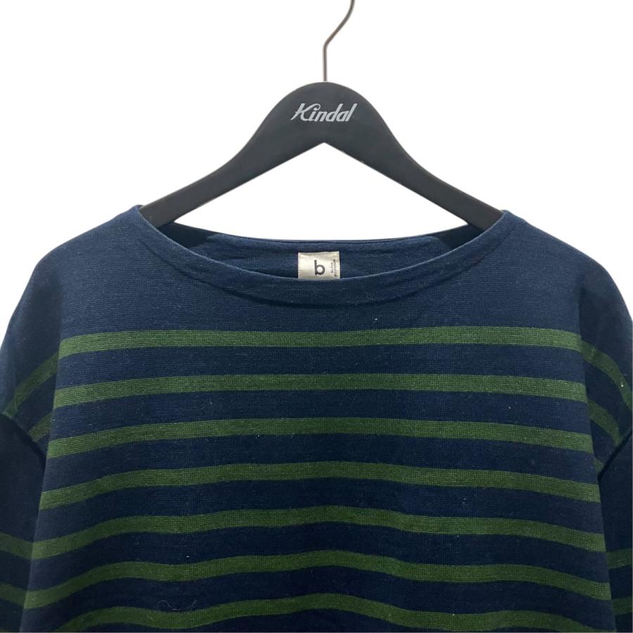 BLURHMS（ブラームス） ボーダーカットソー bROOTS23529 ネイビー 