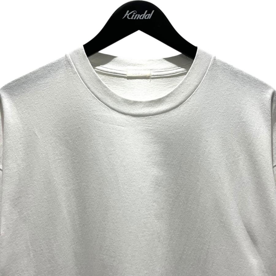 COMOLI（コモリ） コットンジャージ 半袖Tシャツ B01-05010 ホワイト