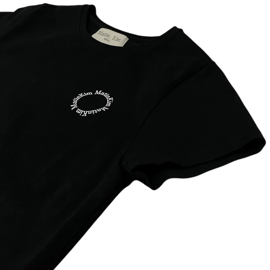 マーティ マーティンキム Martin Kim サークルロゴTシャツ ブラック 