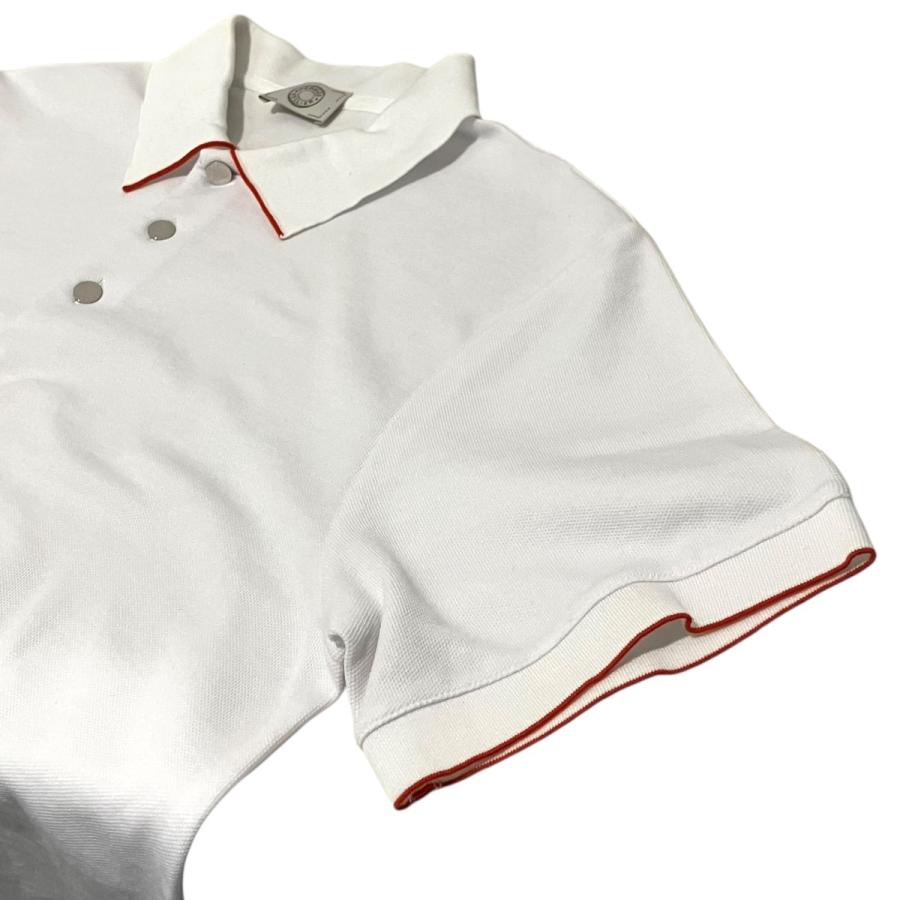 エルメス HERMES セリエボタンポロTシャツ H800271E ホワイト サイズ：S_4