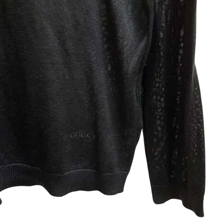GUCCI（グッチ） シルクニット 237979 ブラック サイズ：M