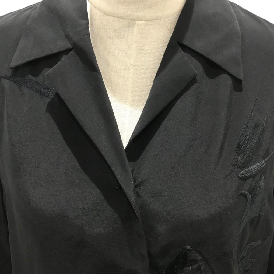 マメクロゴウチ mame kurogouchi 25AW【Silk Cupra Floral Embroidery