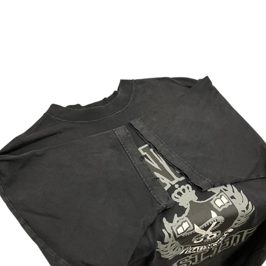 BALENCIAGA バレンシアガ カットソー カレッジロゴ バレンシアガ(BALENCIAGA)バレンシアガ カレッジロゴ カットソー 衣料