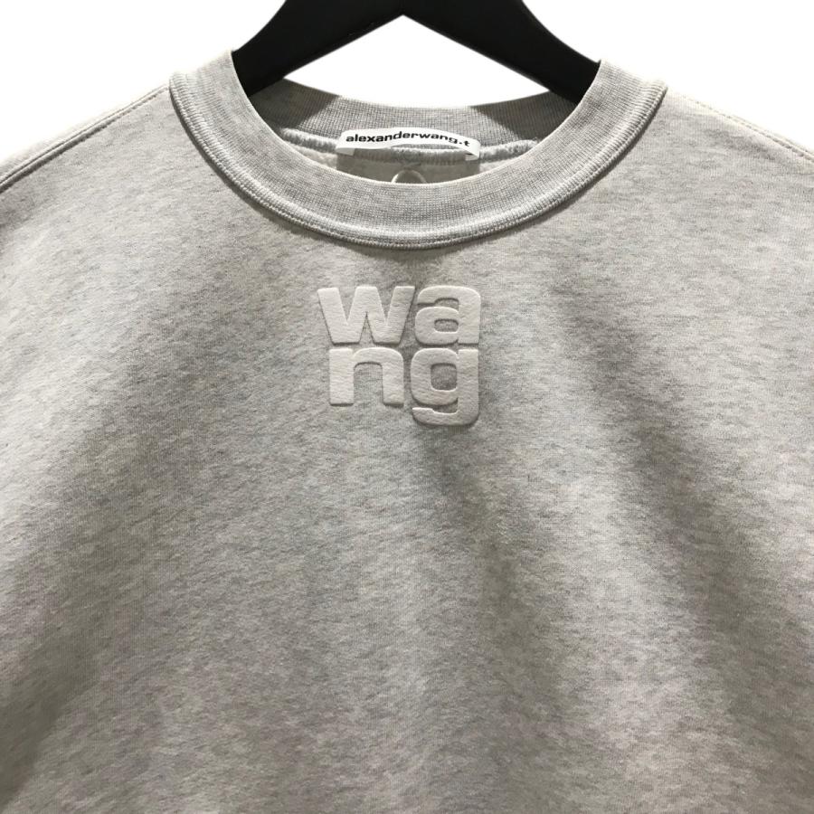 alexanderwang（アレキサンダー・ワン） ロゴスウェット グレー サイズ