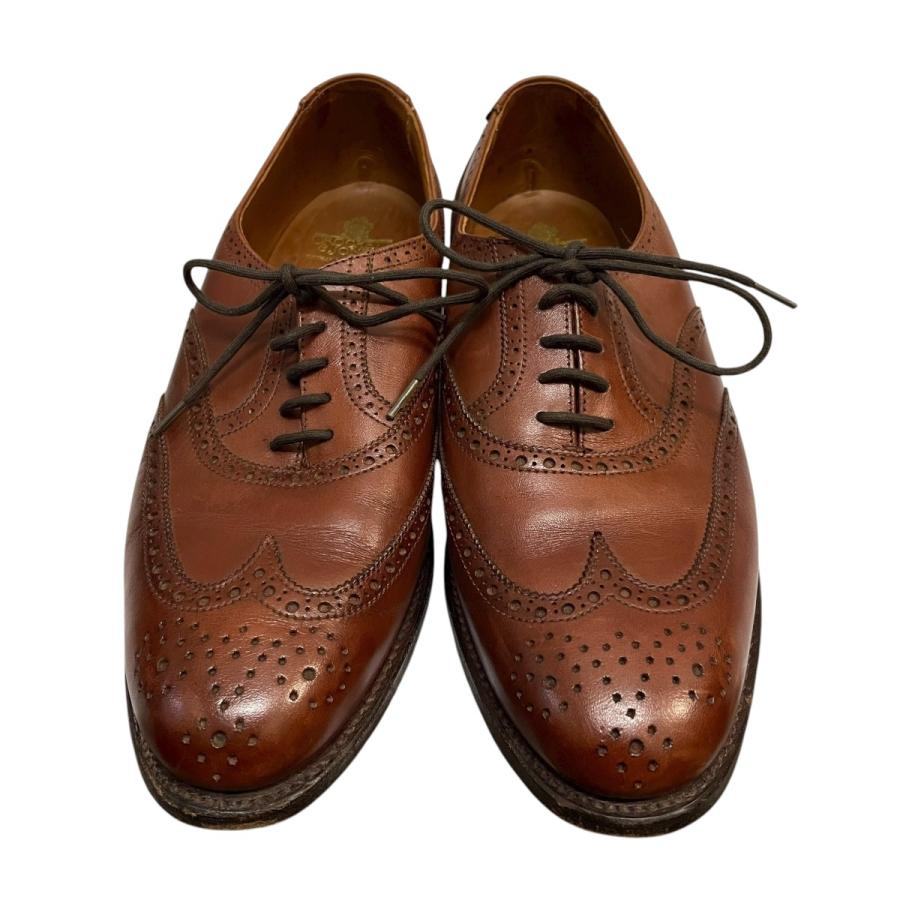 ★美品★クロケット&ジョーンズ★ウィングチップ★5.5(24.5)★茶　ブラウン CROCKETT&JONES（クロケット＆ジョーンズ） 【値下げ】Crockett
