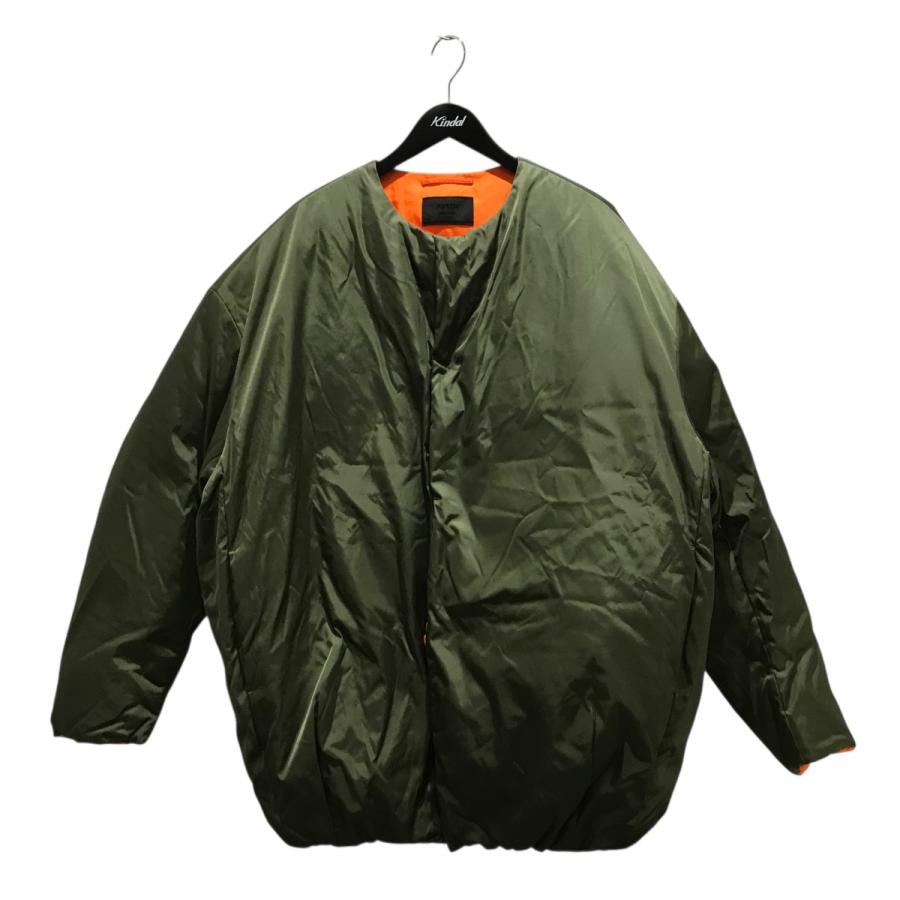 PRADA（プラダ） ダウンボンバージャケット SGC355 カーキ サイズ：S