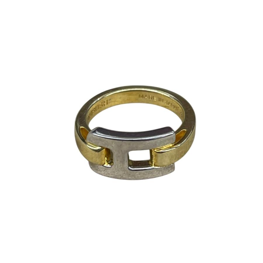 AMBUSH アンブッシュ　セーフティリング　安全ピン　指輪 WILDSIDE × AMBUSH SAFETY PIN RING(XS BLACK): AMBUSH｜WILDSIDE