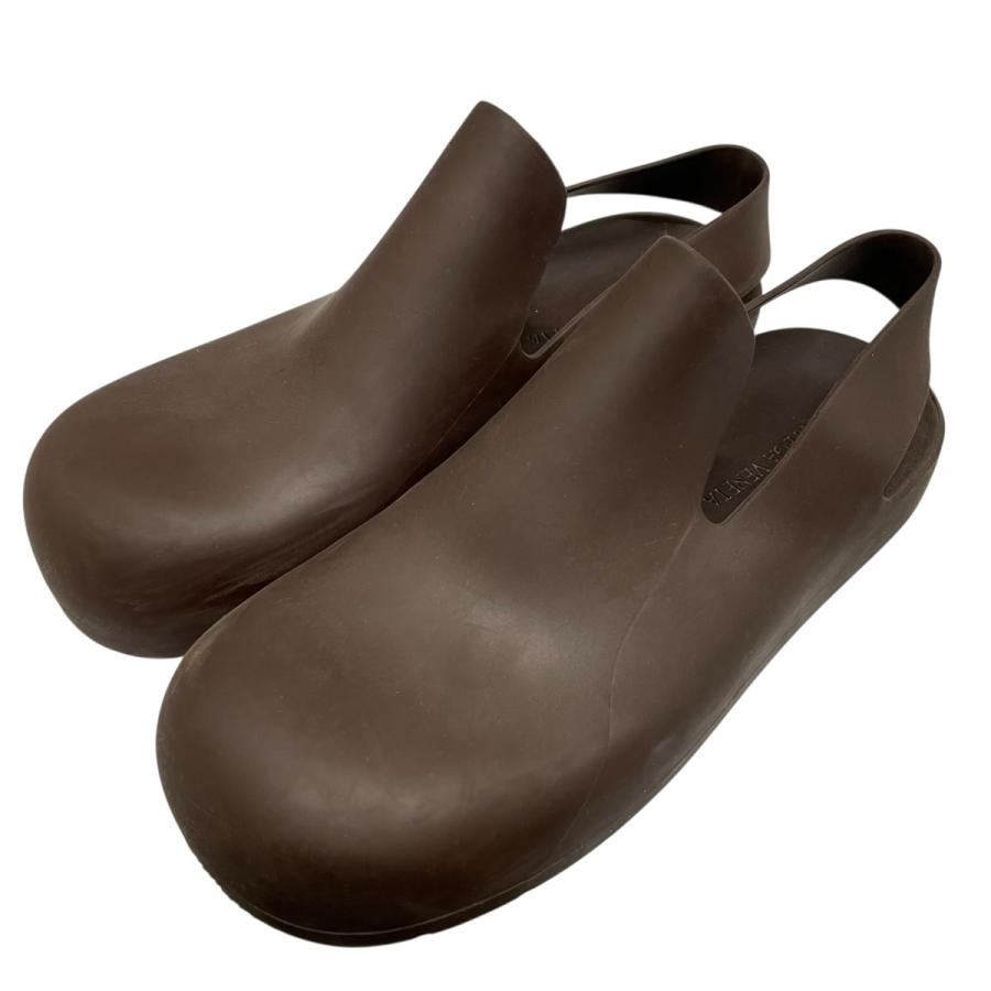 BottegaVeneta ボッテガ　ラバーサンダル BOTTEGA VENETA（ボッテガ・ヴェネタ） ラバーパドルサンダル ブラウン