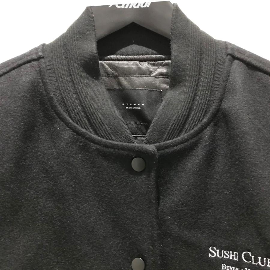 STAMPD（スタンプド） STAMPD SUSHI CLUBスタジャン ブラック サイズ