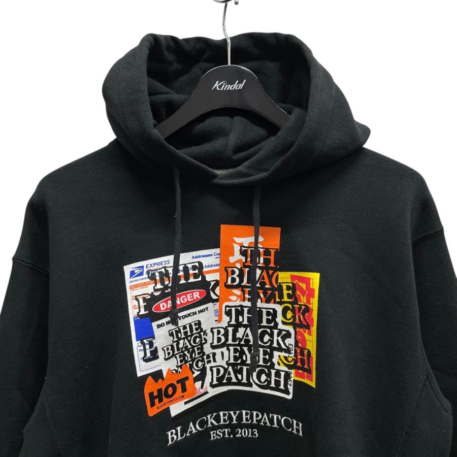 black eye patch HWC LABEL HOODIE パーカー HWC LABEL HOODIE - Black Eye Patch (ブラックアイパッチ) - tops