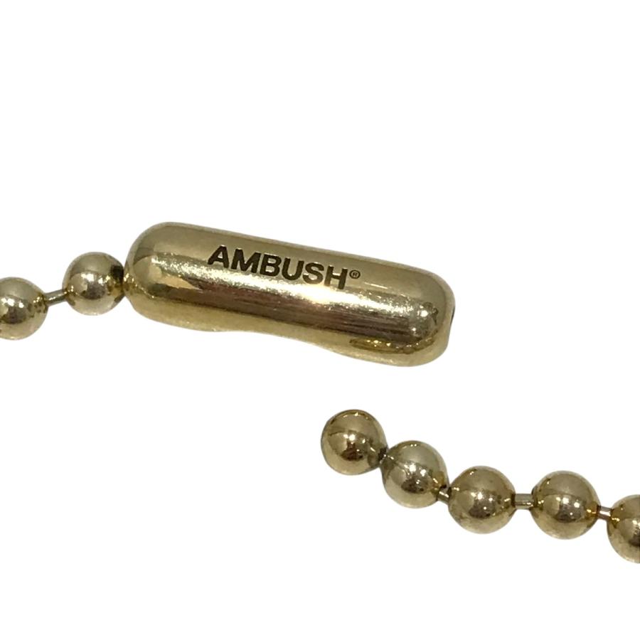 AMBUSH（アンブッシュ） ボールチェーンネックレス ゴールド