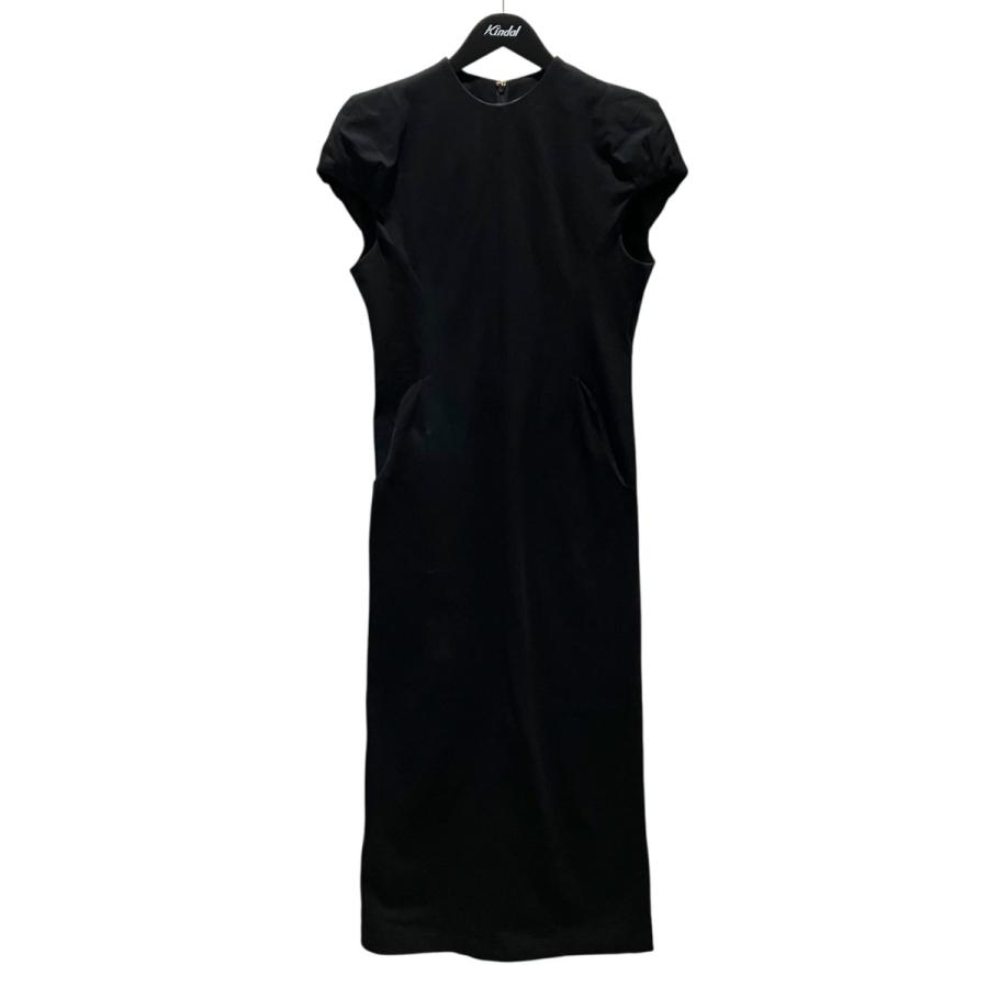 マメクロゴウチ mame kurogouchi 【Cotton Jersey Puff Sleeve Dress