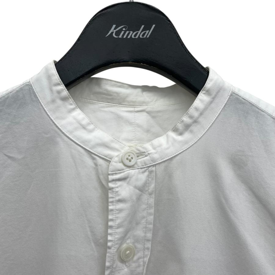 COMOLI（コモリ） スタンドカラーシャツ 15S-02002 ホワイト サイズ：1