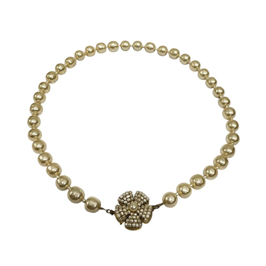 MIRIAM HASKELL（ミリアムハスケル） フラワーパールネックレス