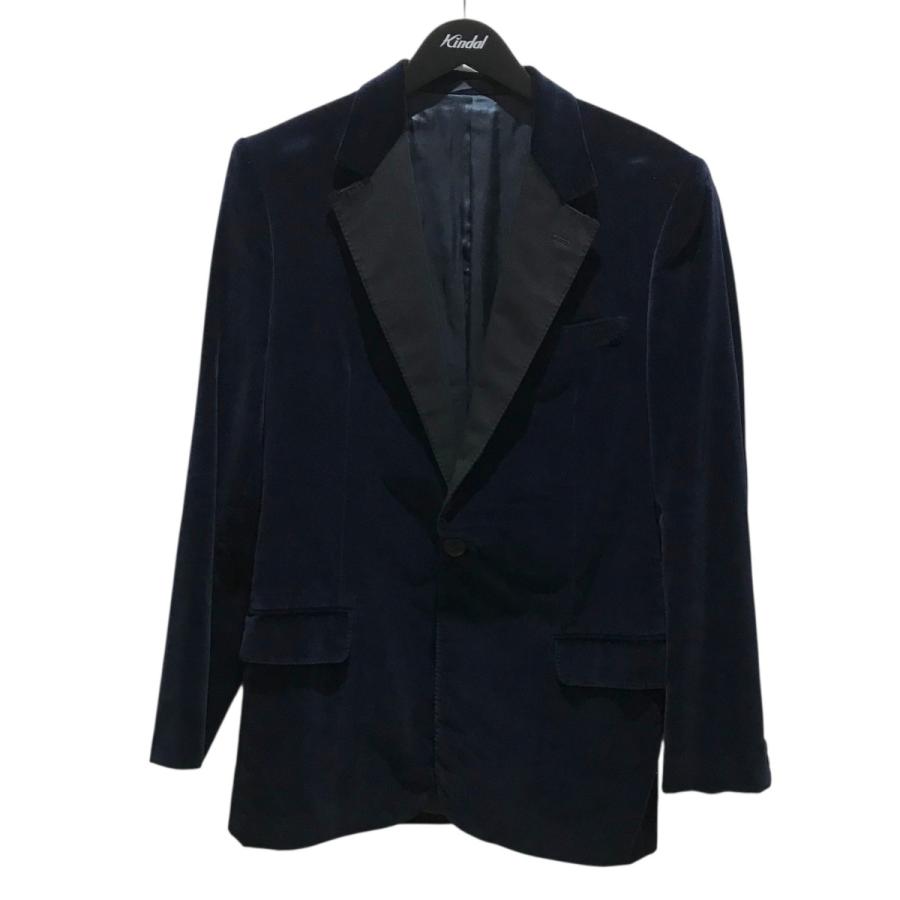 ルイヴィトン テーラードジャケット ネイビー L LOUIS VUITTON（ルイ・ヴィトン） ベロアテーラードジャケット