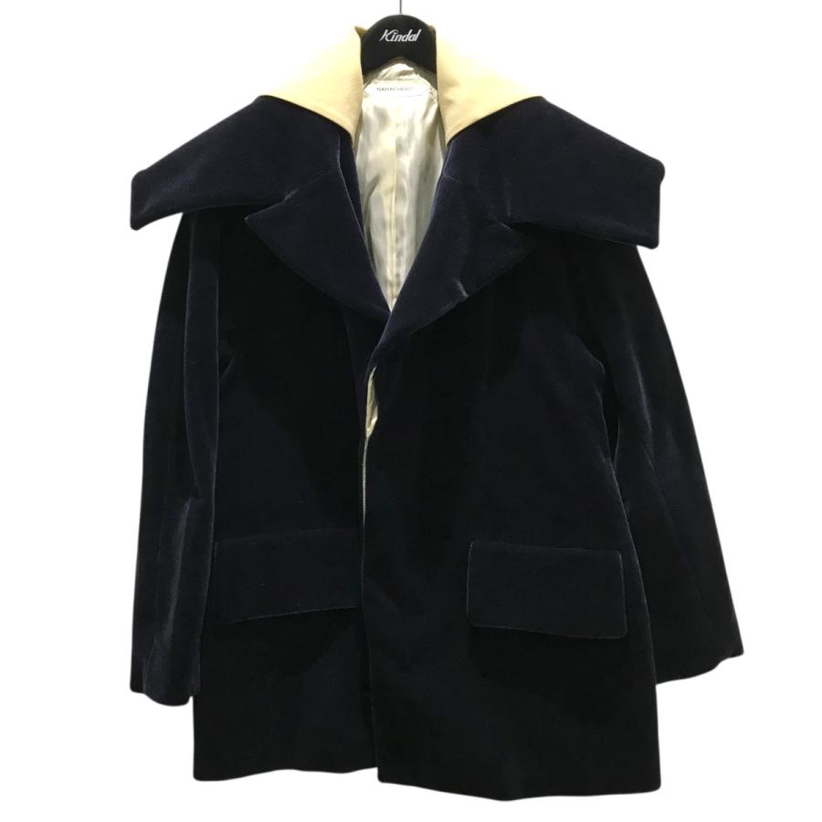 ナマチェコ コート 22ss NAMACHEKO zirru coat ナマチェコ NAMACHEKO 【Wide Collar Wook Coat 】 ワイドカラーコート