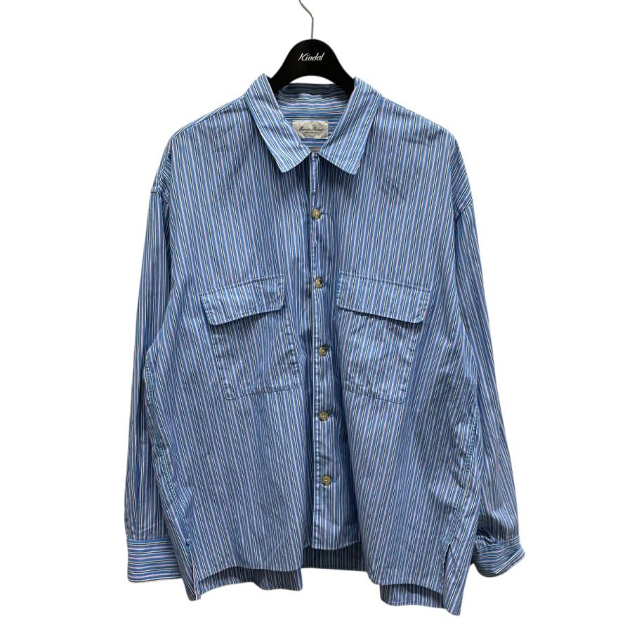 Marvine Pontiak shirts makers ストライプシャツ 楽天市場】marvine pontiak shirt makers（柄ストライプ）（トップス