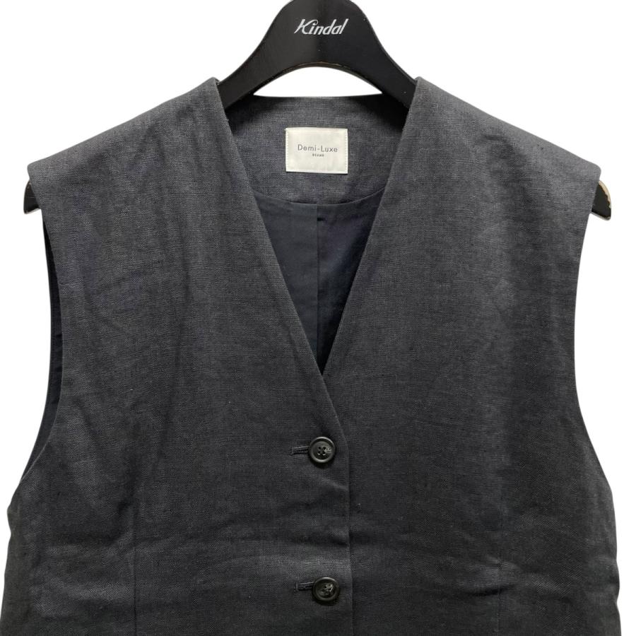Demi-Luxe BEAMS / リネン シルク ノースリーブ　ニットベスト Amazon | [デミルクスビームス] S/S ニット・ニットベスト リネン