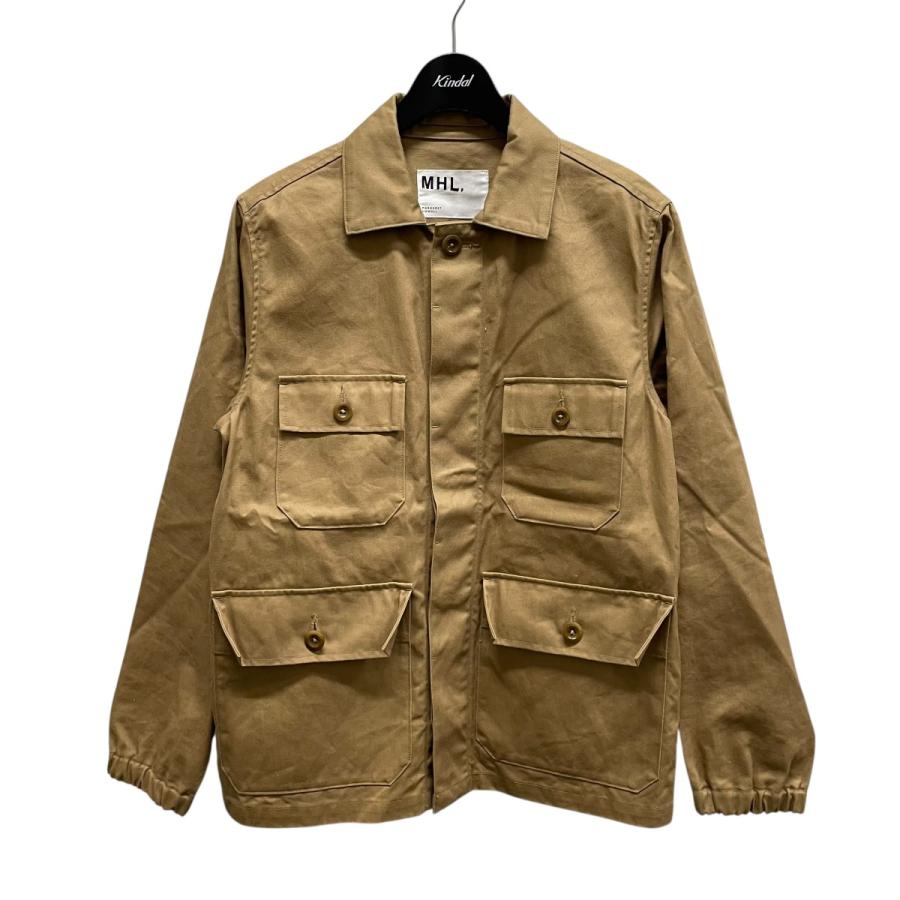 MHL.（エムエイチエル） MHL シャツジャケット 595-9125501 ベージュ