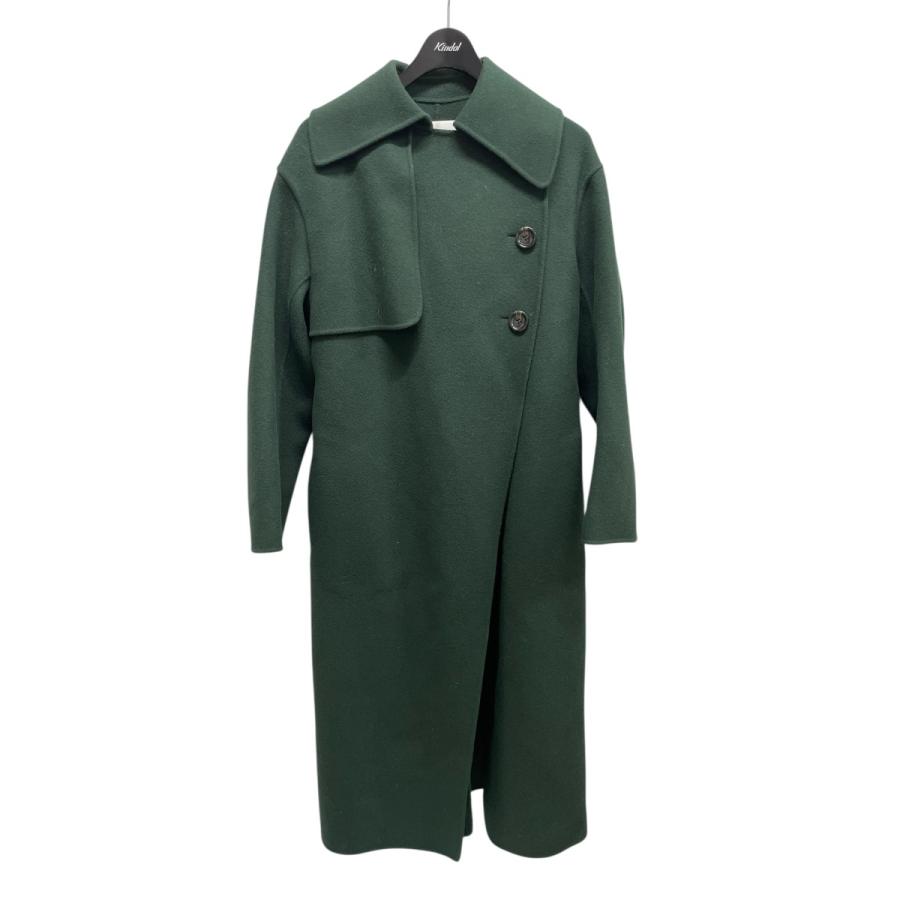 LE CIEL BLEU（ルシェルブルー） ウールコート 19A69403 グリーン